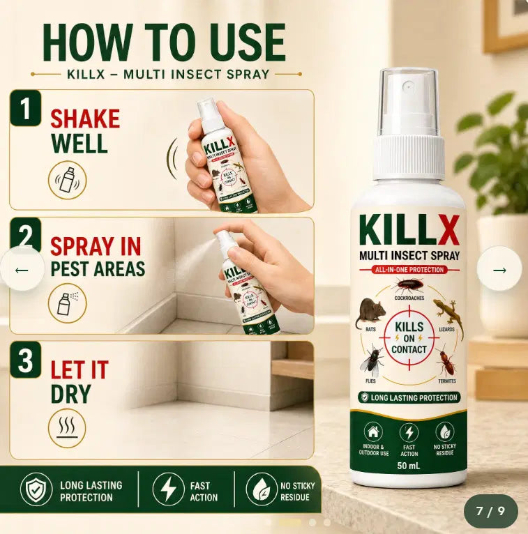 Multi Insect Killer Spray (Pack of 3)