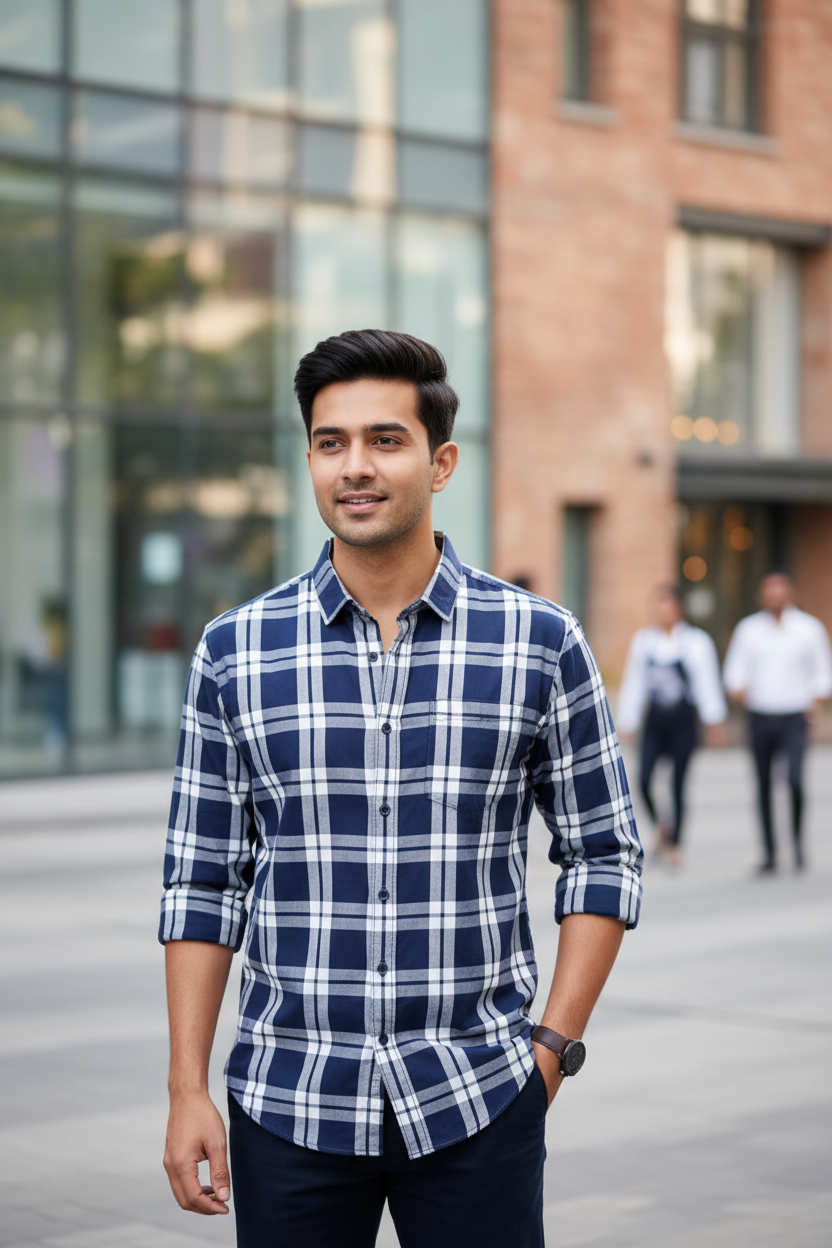 Men's Multicolor Casual Shirts — Pack of 3