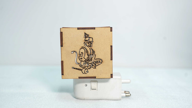 Hanuman Aroma Burner & Night Lamp — Spiritual Fragrance Diffuser Home Decor