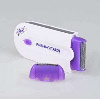 Rechargeable Epilator — Pain-Free Hair Removal Razor for Women (Purple)