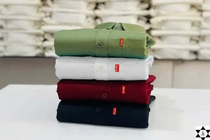 Casual Shirts (Multicolor, M) (Pack of 4)