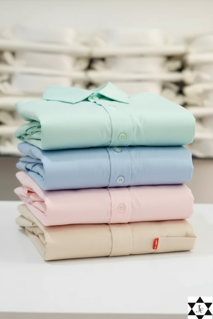 Casual Shirts (Multicolor, M) (Pack of 4)