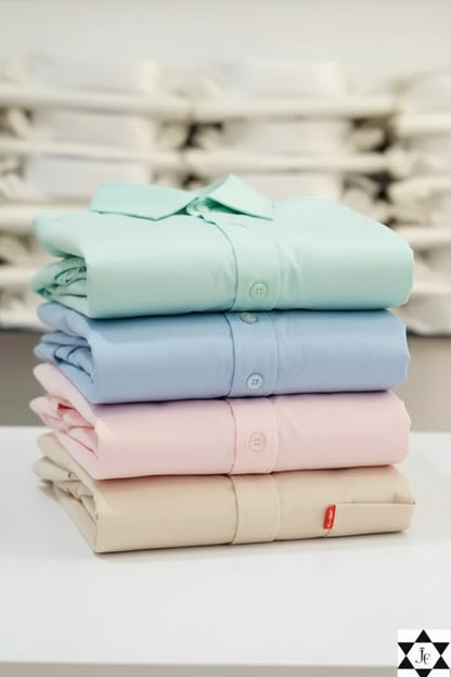 Casual Shirts (Multicolor, M) (Pack of 4)