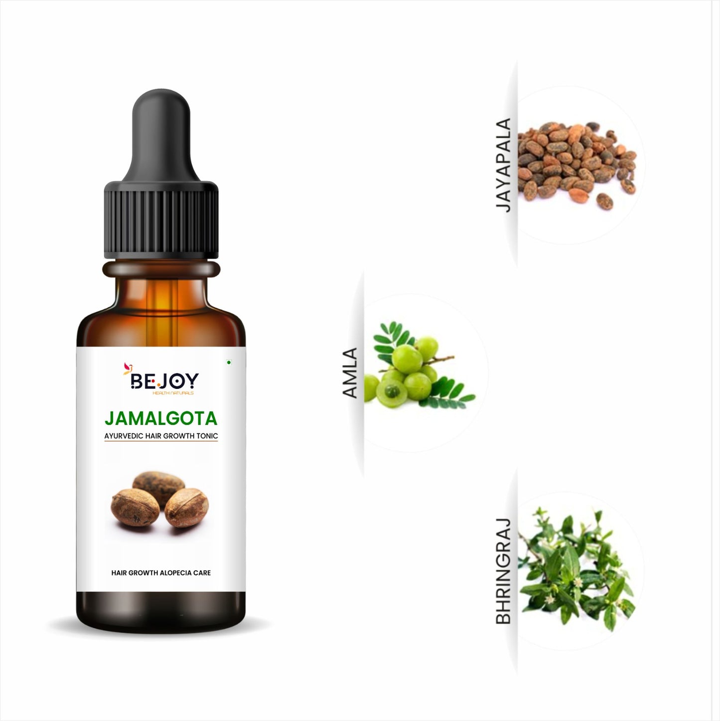Jamalgota Ayurvedic Hair Oil — Hair Fall Control & Hair Growth Oil for Men & Women
