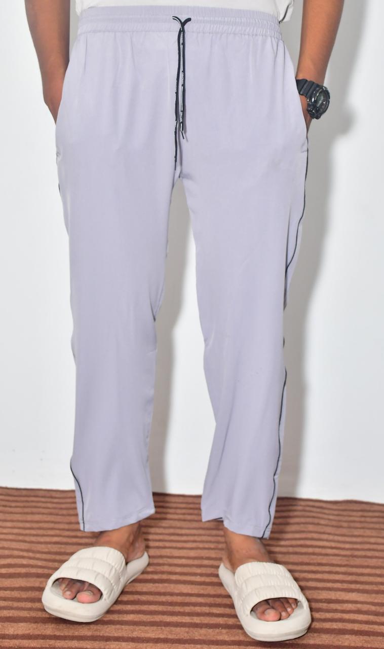Summer Lower for Men — Plain Jogger with Zipper Pocket (Multicolor)