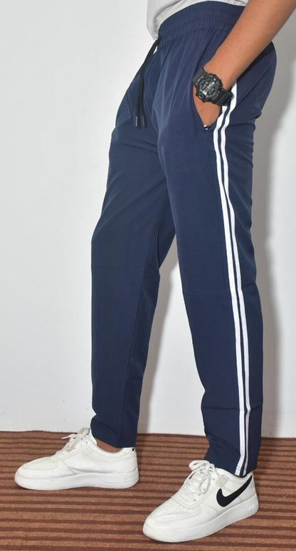 Men's Track Pants — Loose Fit Stylish Sports Trouser Pants for Daily Wear & Gym