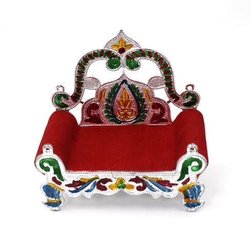 Bal Gopal Singhasan Handicraft Laddu Gopal Singhasan Bal Gopal Bed Thakorji Singhasan Fancy Singhasan Janmashtami Special Singhasan, Wooden