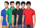 Ketex Cotton Blend Half Sleeves Polo Tshirt (Pack of 5)