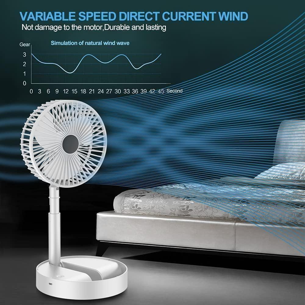 Mini Air Cooler Fan — Portable Desktop Evaporative Cooler with Water Tank