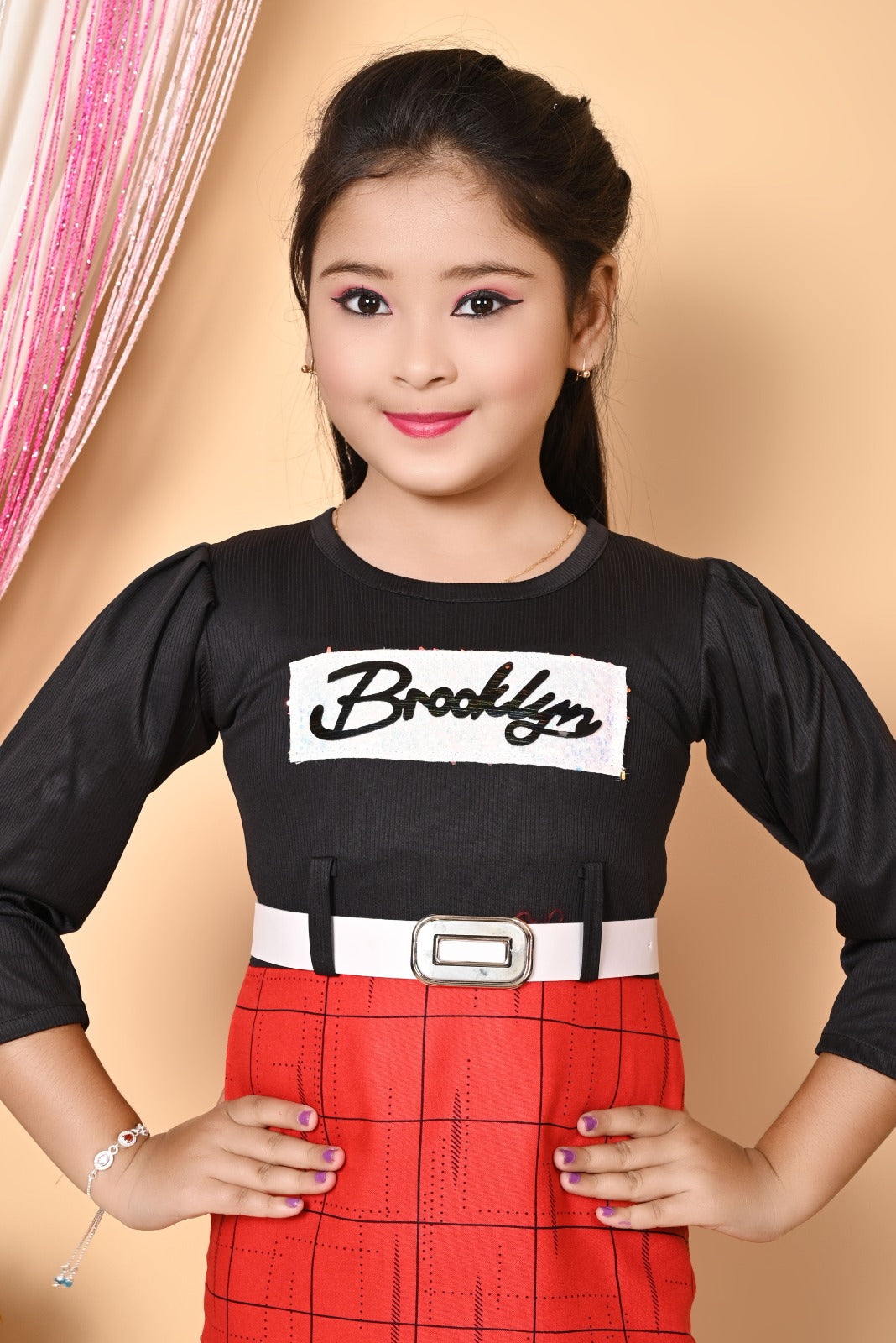Girls Short/Mid Thigh Casual Dress — Cute Everyday Wear for Kids (2-8 Years)