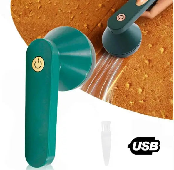 Electric Lint Remover & Fabric Shaver — USB Rechargeable Pill & Fuzz Remover for Clothes
