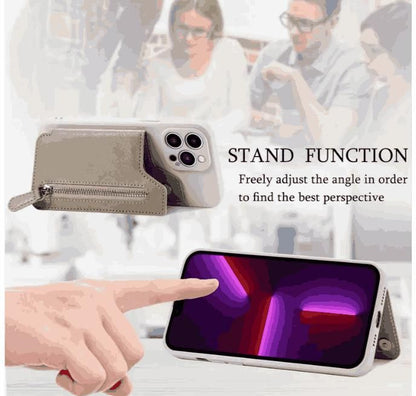 Multi-Functional Silicone Stick Wallet Mobile Case — Card Holder Phone Cover