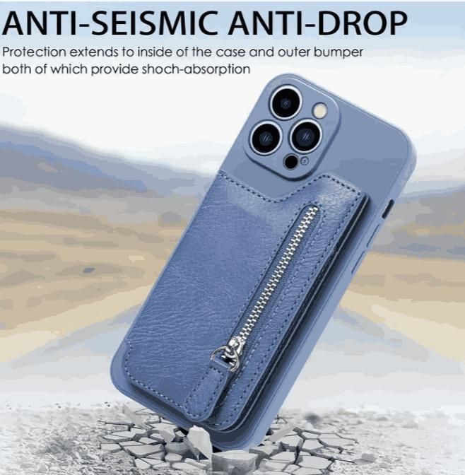 Multi-Functional Silicone Stick Wallet Mobile Case — Card Holder Phone Cover