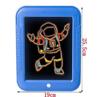 Kids Light-Up LED Writing Tablet — Glow Drawing Board for Children