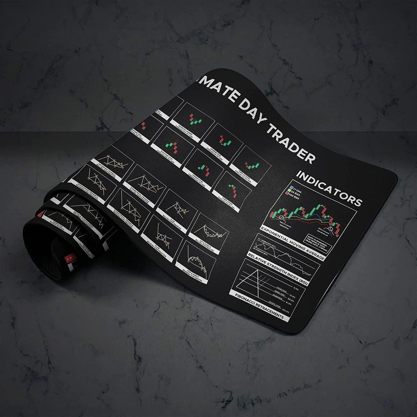Gaming Mouse Pad — Large Non-Slip Keyboard & Mouse Mat for PC & Laptop