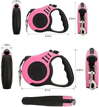 500 cm Dog & Cat Strap Leash — Multicolor Adjustable Pet Lead