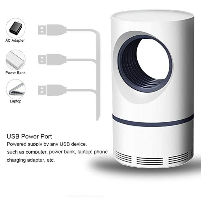 Electronic UV LED Mosquito Killer Machine Lamp — Silent Chemical-Free Insect Trap