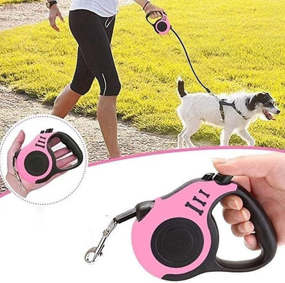 500 cm Dog & Cat Strap Leash — Multicolor Adjustable Pet Lead