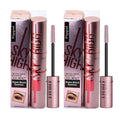 Pippal Sky High Eyeliner 2 Pcs with Mascara Ultra Volume Up Volumizing Mascara for Bold And Dramatic Lashes Long Lasting Waterproof 10Gm (Pack of 2)