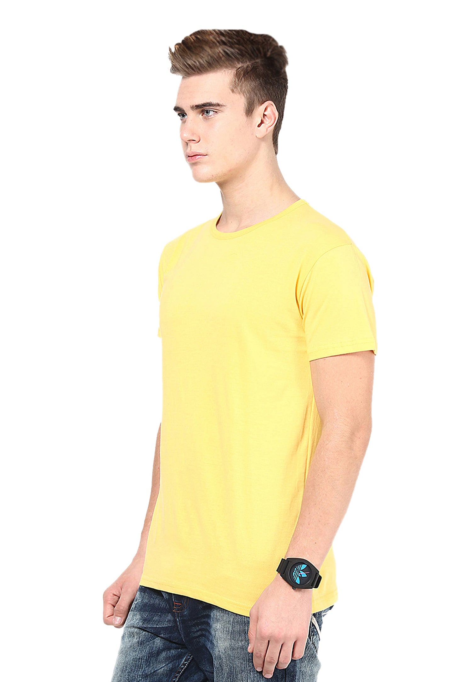 Ketex Round Neck Men's Polyester Blend Dri Fit T-Shirts (Pack of 3)
