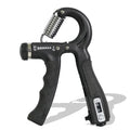 Premium Counter 10Kg To 60Kg Weight Adjustable Professional Counter Hand Gripper for Men & Women | Counter Hand Grip|Finger Exerciser|Power Gripper|Black Color|