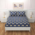 Microfiber Double Bedsheet With Two Pillow Covers