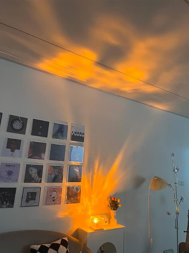 Wave Lamp Aurora Glow LED Crystal Night Light — Romantic Room Decor for Kids & Adults