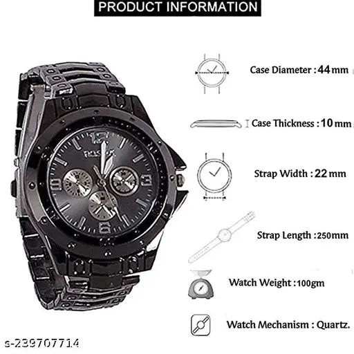 Eagle Inspired Futuristic Luxury Watch — Bold Statement Timepiece for Men