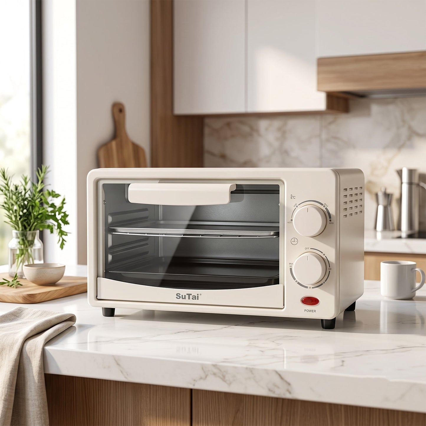 Electric Oven 12 Litre 600w Mini Otg Oven Toaster Griller For Baking (1 Pc)