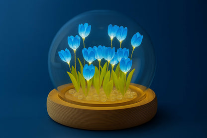 DIY Flower Dome LED Night Lamp Decorative Table Light Kit