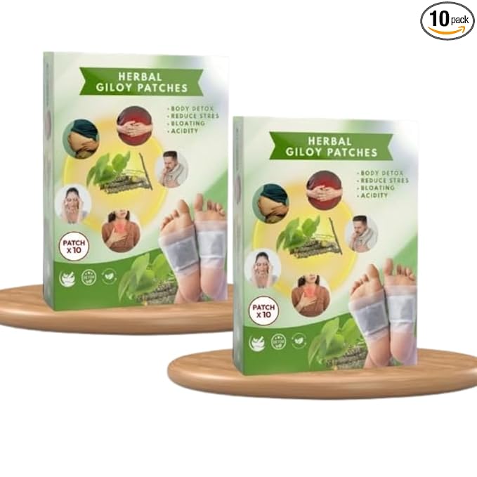 Herbal Giloy Detox Foot Patches (20 Patches)
