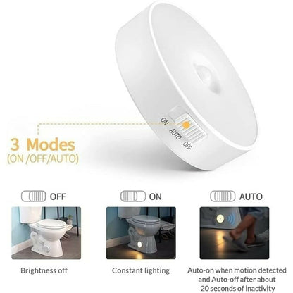 Rechargeable Motion Sensor LED Night Light with USB Charging