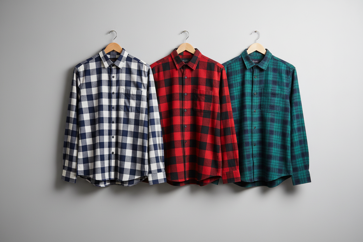 Men's Multicolor Casual Shirts — Pack of 3