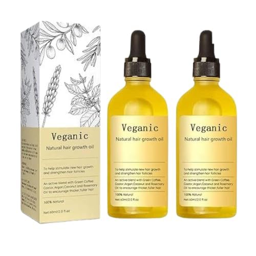 Veganic Natural Hair Growth Oil (Pack of 3)