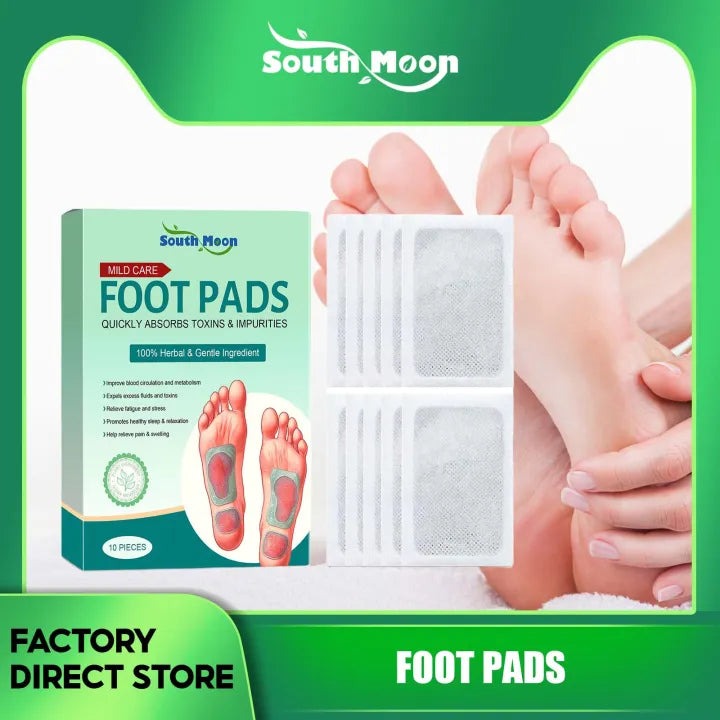 Golden Detox Foot Pads (Pack of 2) (20 Pieces)