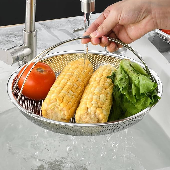 All-In-One Pan Steamer Basket