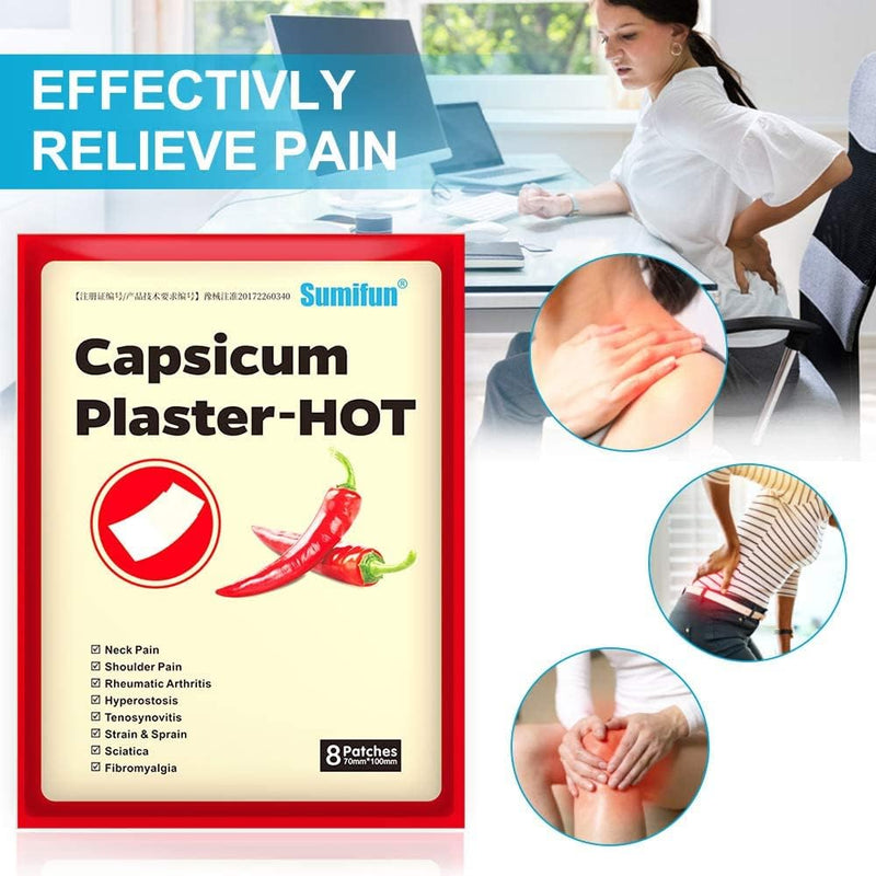 Capsicum plaster hot patch(Pack of 20)