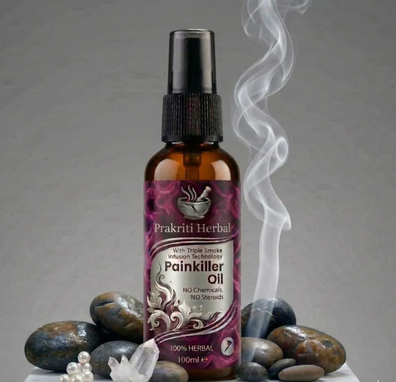 Smoke Pain Relief & Massage Oil(Pack of 2)