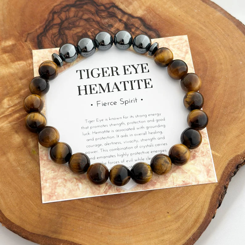 Hematite Tiger Eye Bracelet