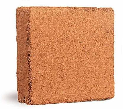 Coco Coir Brick, Buffered Cocopeat 100 Gm Each Piece ( Pack Of 3 )