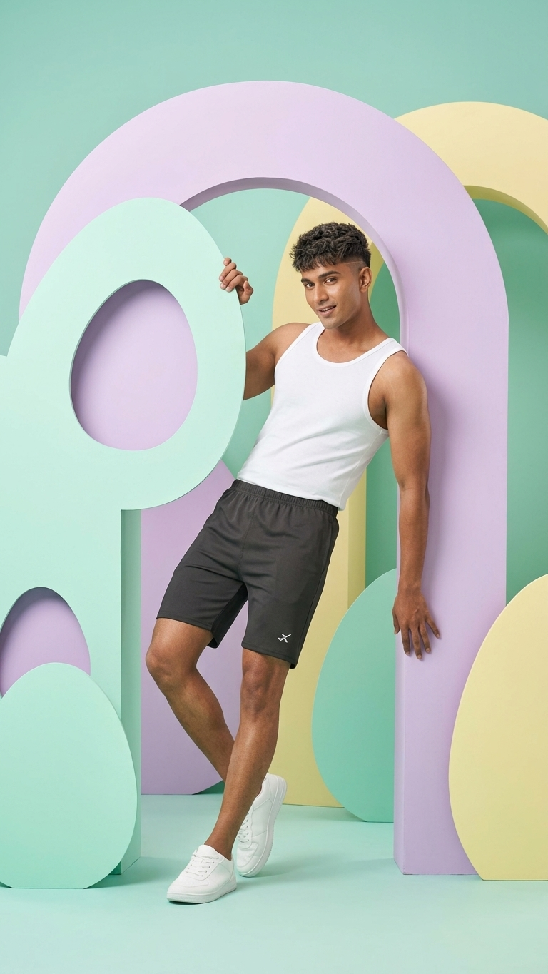 Men's Short Running Tights