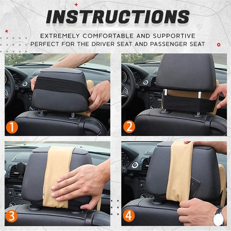 Car Neck Pillow – Memory Foam