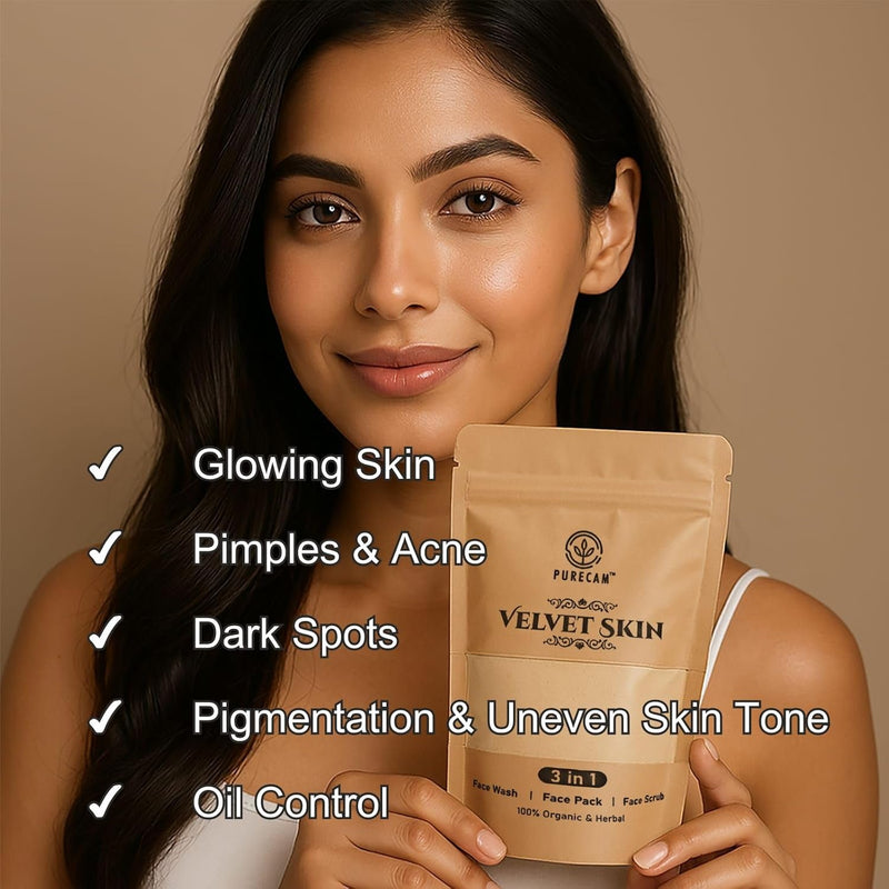 Velvet Skin 3 in 1 Face Wash