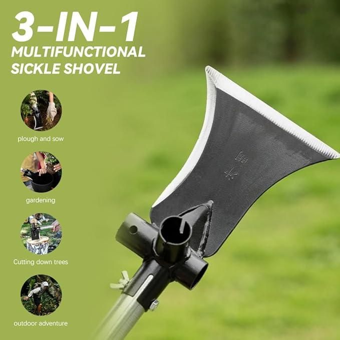 3-in-1 Garden Flat Axe Shovel for garden