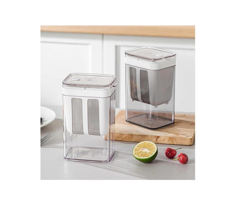 Multifunctional yogurt filter with a fine mesh strainer