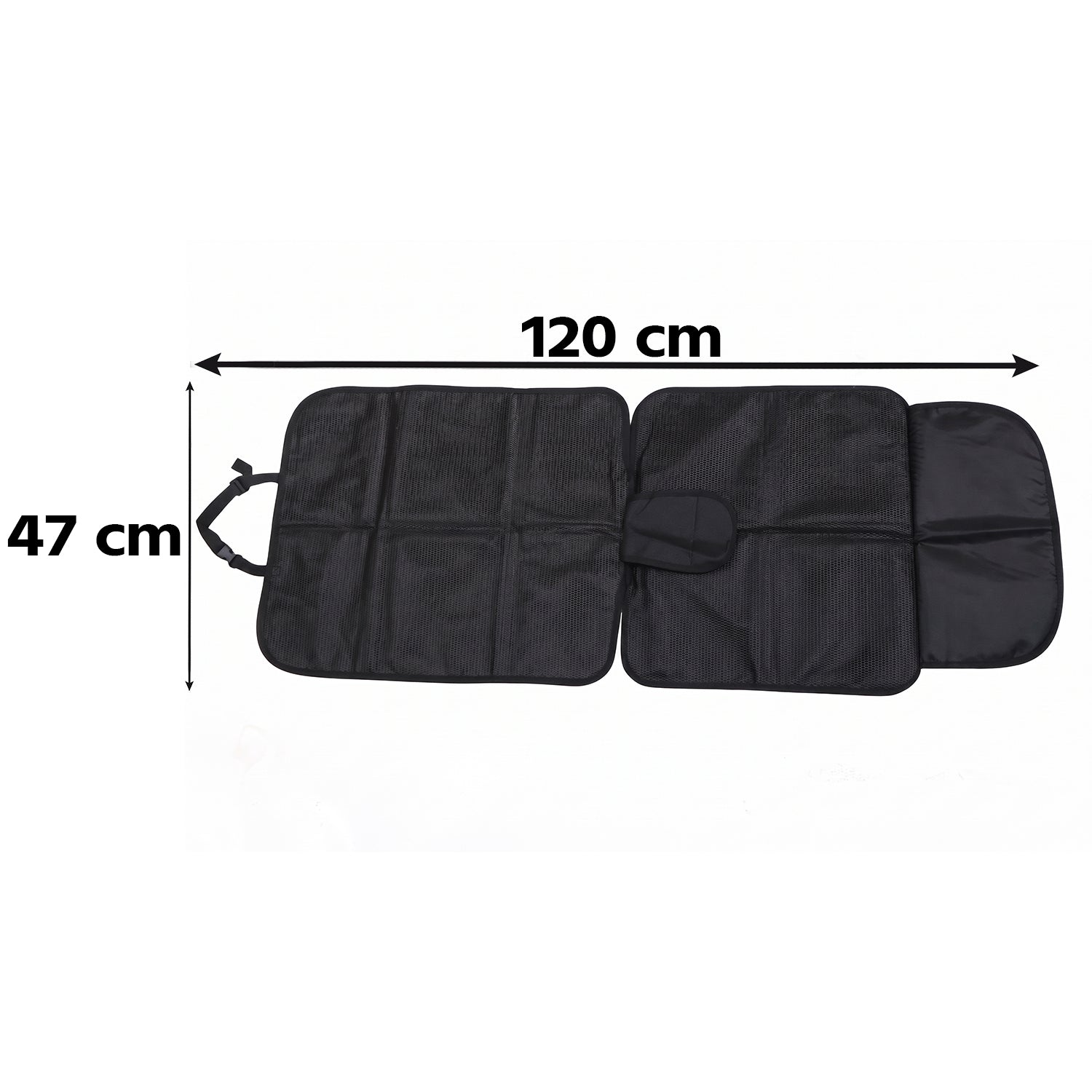 Car Seat Protector Mat 120x48cm Waterproof Anti Slip Auto Cushion Pad (1 Pc)