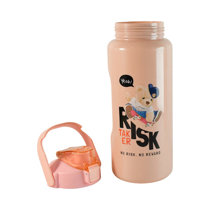 Cartoon Printed Water Bottle - (3 Pc  Set)