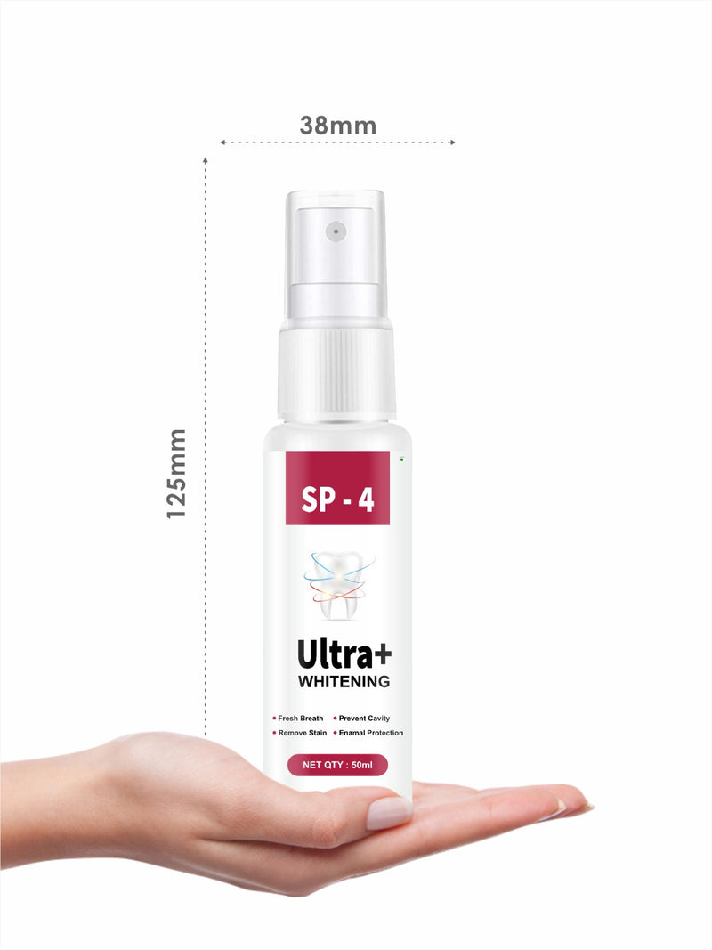 SP 4 Ultra Plus Whitening Toothpaste (Pack of 2)