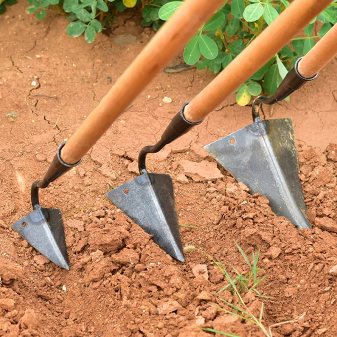 Agricultural Land Turning Loose Soil Triangle Hoe