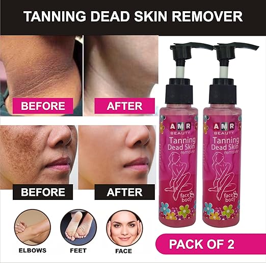 AMR Beauty Tanning Dead Skin Remover Vitamin E(Pack of 2)